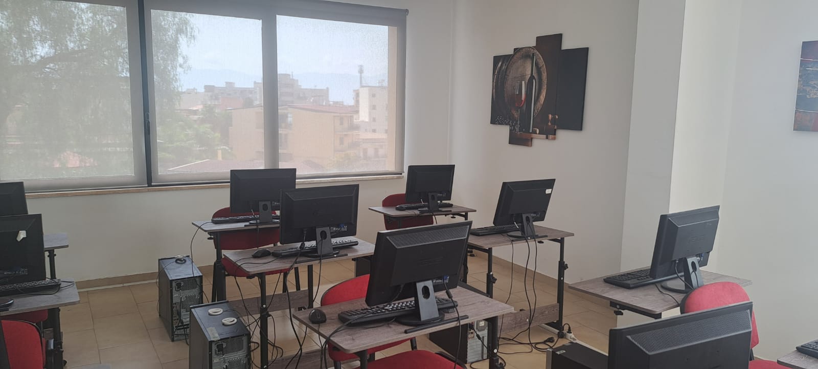 Un’aula didattica di ROM 1995 – foto 2 di 4